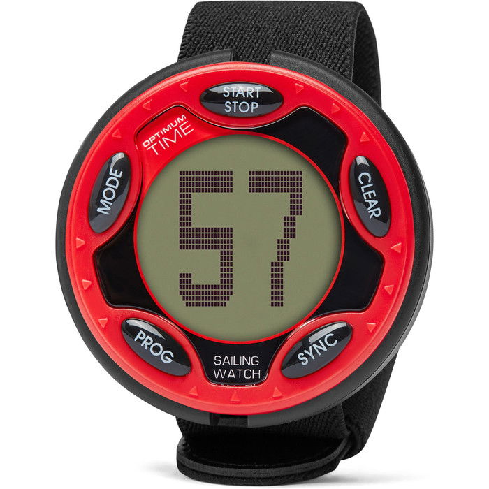 2024 Optimum Time Series 14 Reloj De Vela Recargable Os145 - Rojo